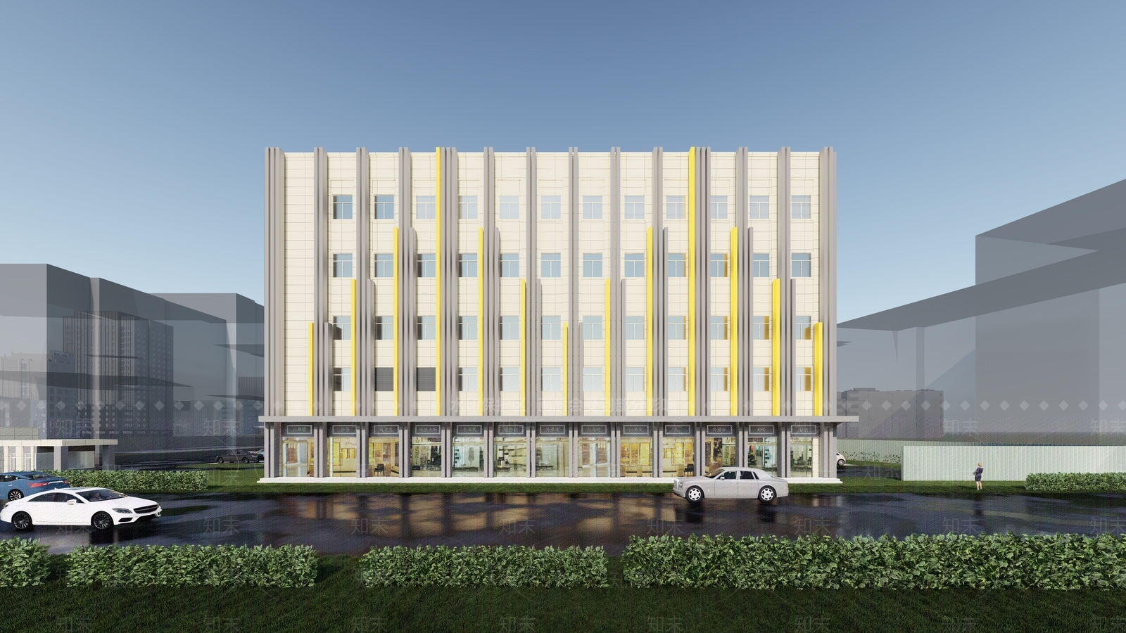 工业建筑厂房SU模型下载【ID:1117824981】