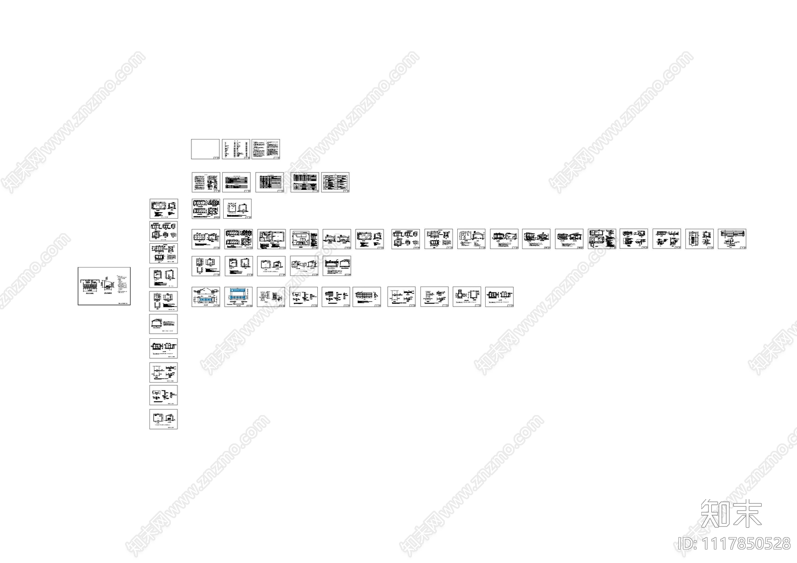 建筑工地临建场地设计施工图cad施工图下载【ID:1117850528】