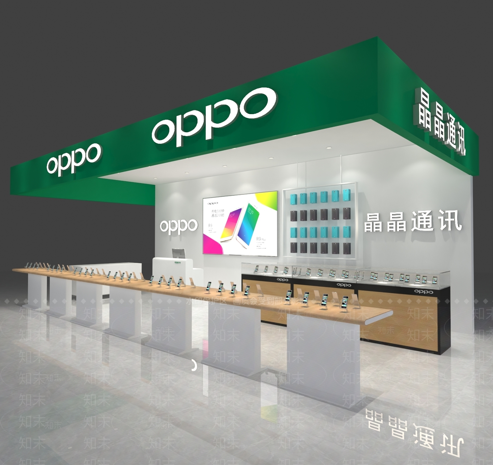 现代手机店SU模型下载【ID:1117853718】