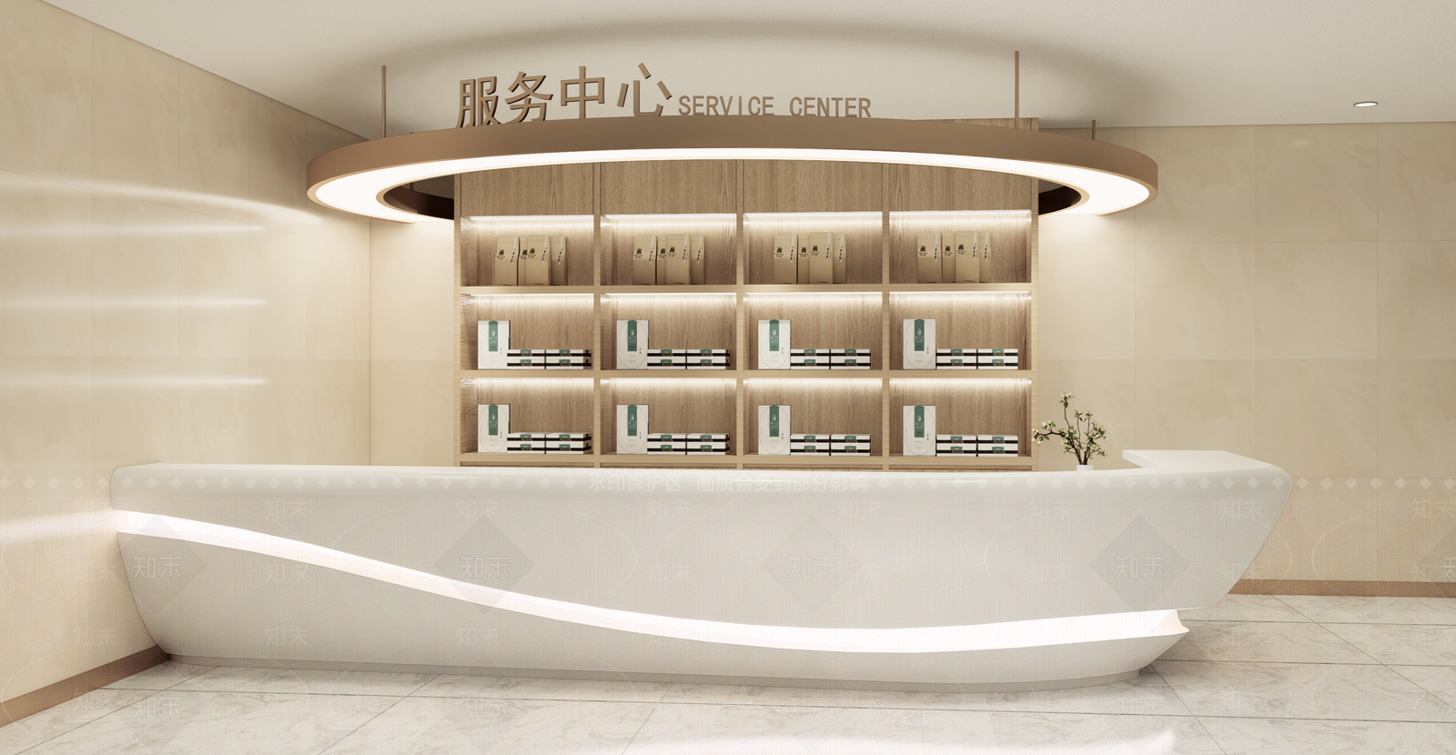 现代休息区SU模型下载【ID:1117902439】