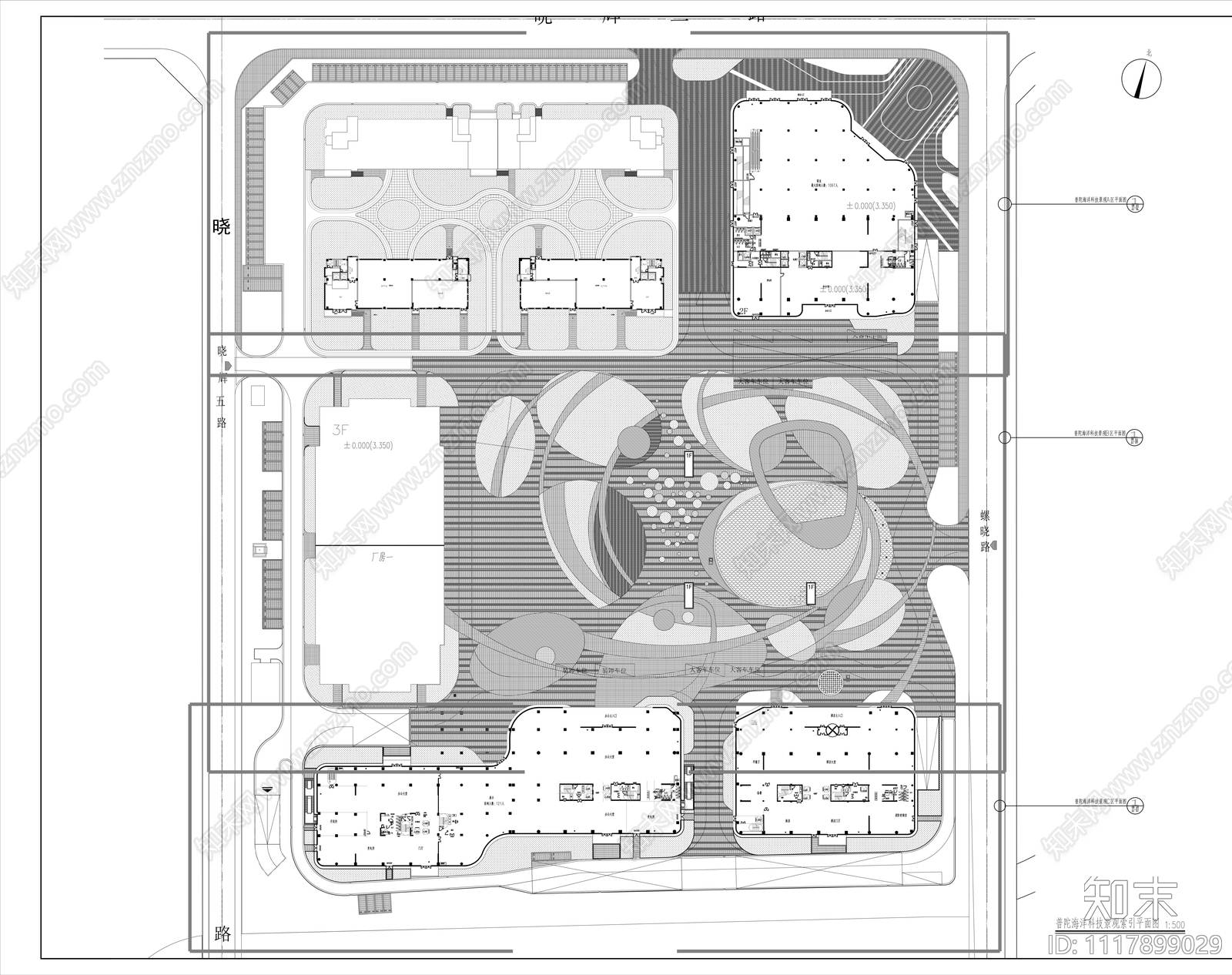 公园园林景观设计施工图施工图下载【ID:1117899029】