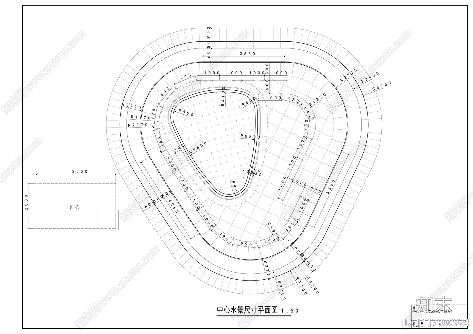 居住区景观设计施工图cad施工图下载【ID:1117900924】