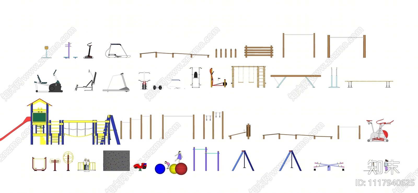 娱乐器材SU模型下载【ID:1117940625】