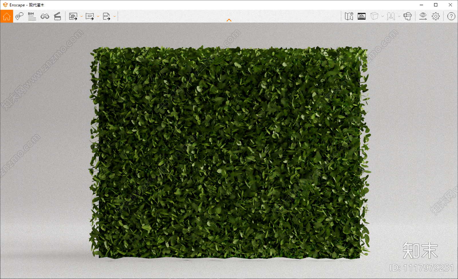 绿植墙SU模型下载【ID:1117979251】