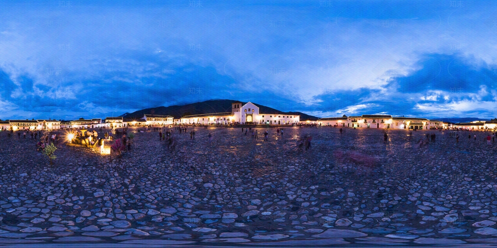 山脚小镇商业HDR贴图下载【ID:1118053407】