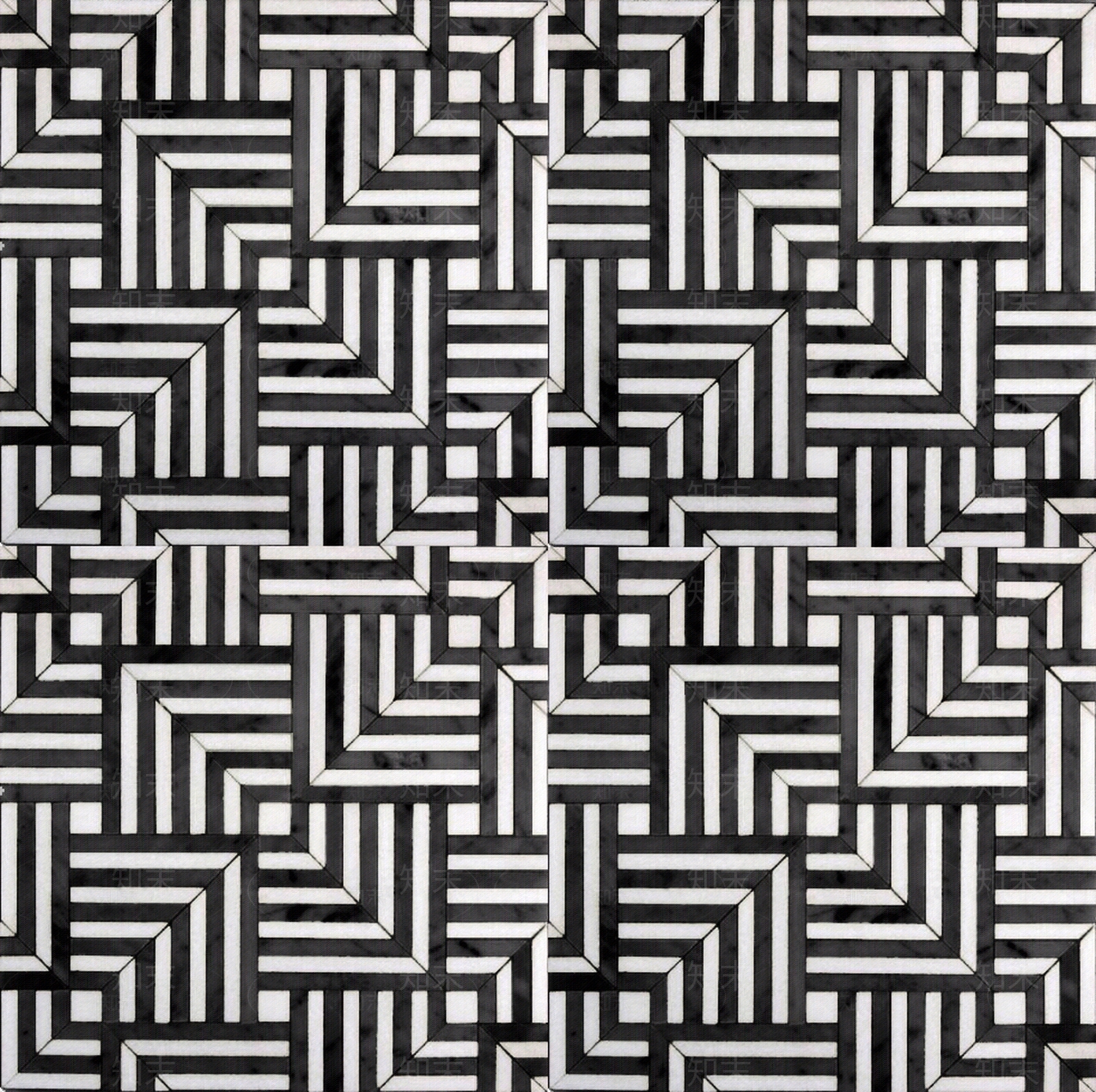 现代新中式地面拼花大理石贴图下载【ID:1118077376】