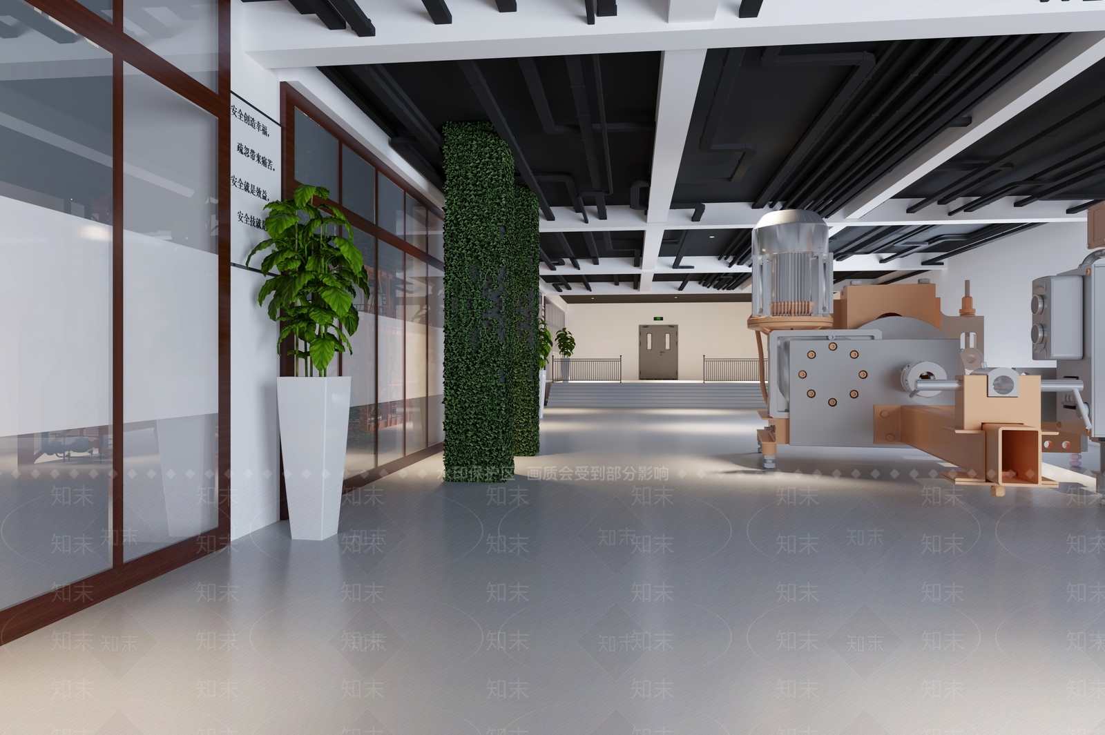现代垃圾处理站3D模型下载【ID:1118138414】
