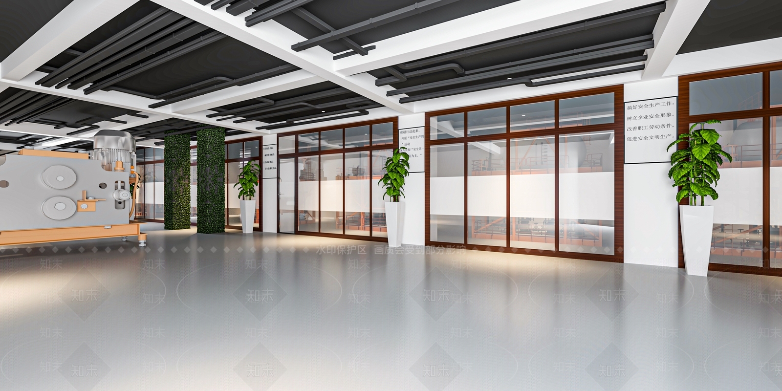 现代垃圾处理站3D模型下载【ID:1118138414】