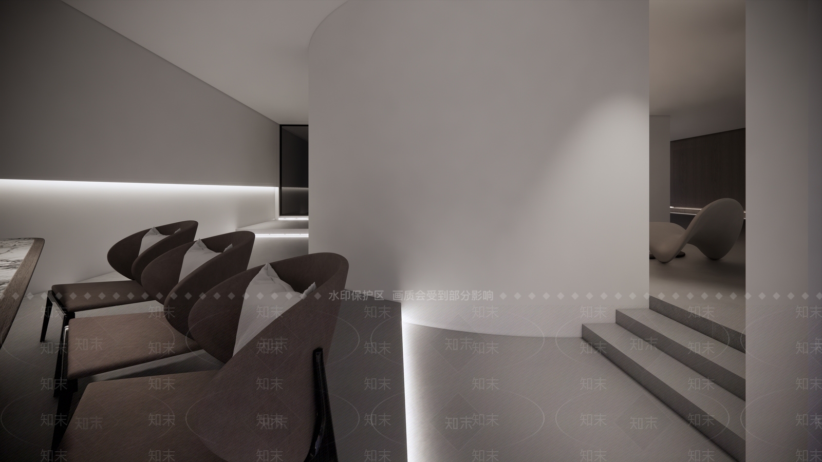 现代照明设计工作室SU模型下载【ID:1119132918】