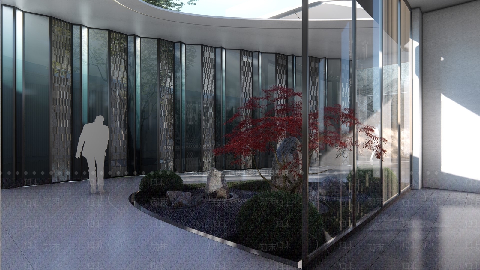 现代金地展示区SU模型下载【ID:1118184683】