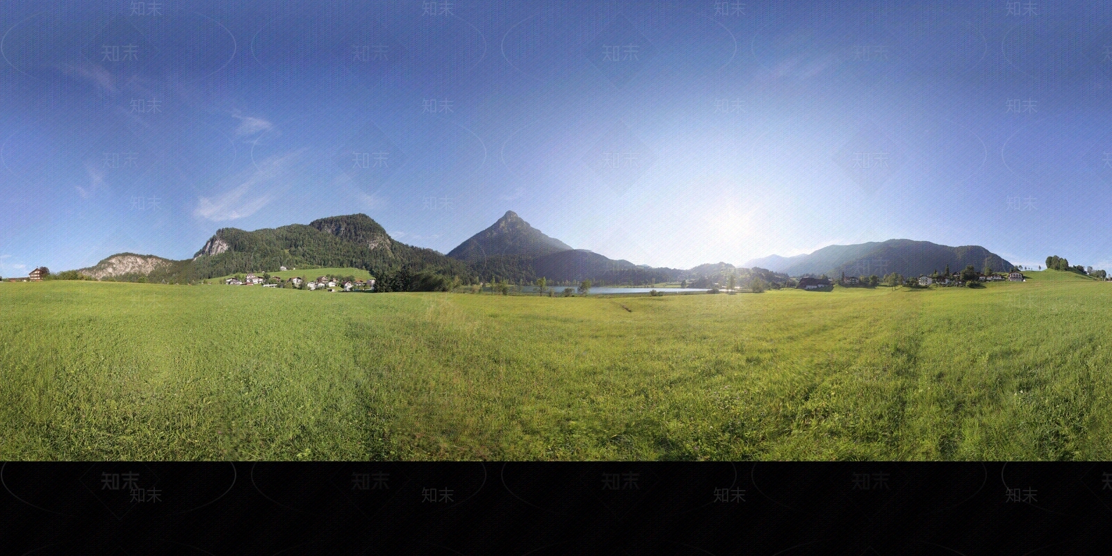 环山乡野村庄HDR贴图下载【ID:1118234422】