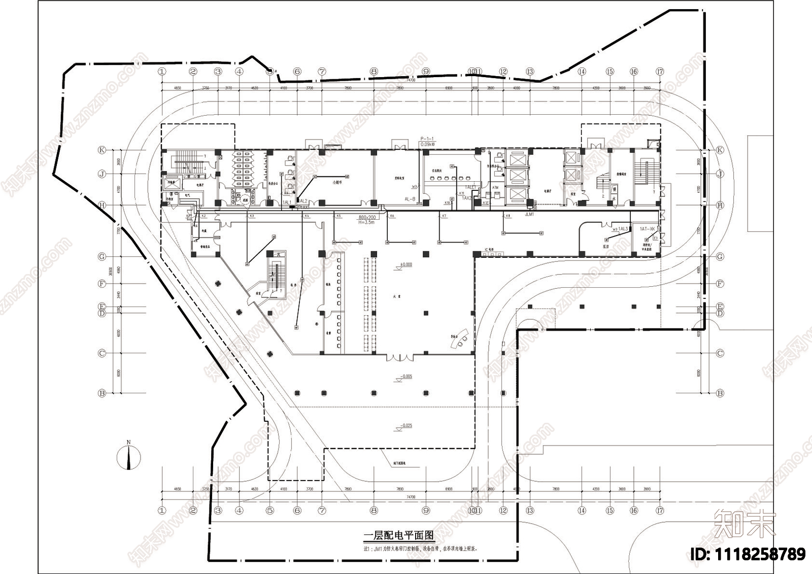 全套带地下室12层民用医院电气施工图施工图下载【ID:1118258789】