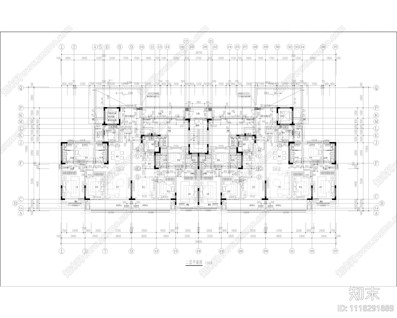 徐州苏堤北路项目住宅区建筑设计施工图下载【ID:1118291889】