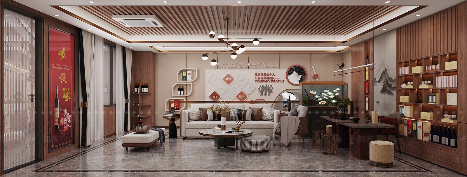 现代烟酒店3D模型下载【ID:1118360083】