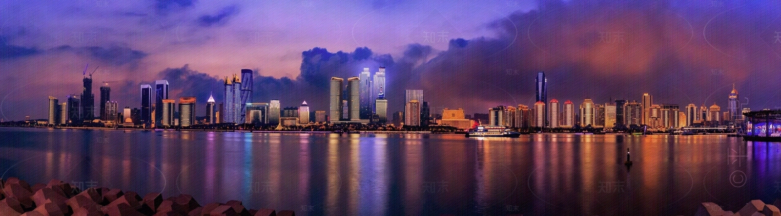 上海外滩夜景贴图下载【ID:1118380254】