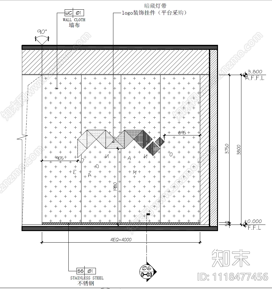 柏曼酒店大堂设计施工图含效果图cad施工图下载【ID:1118477456】