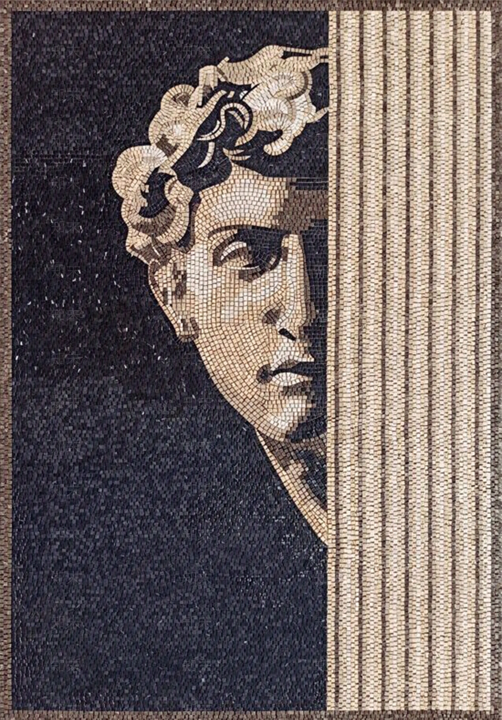 写实人物马赛克装饰画贴图下载【ID:1118485865】