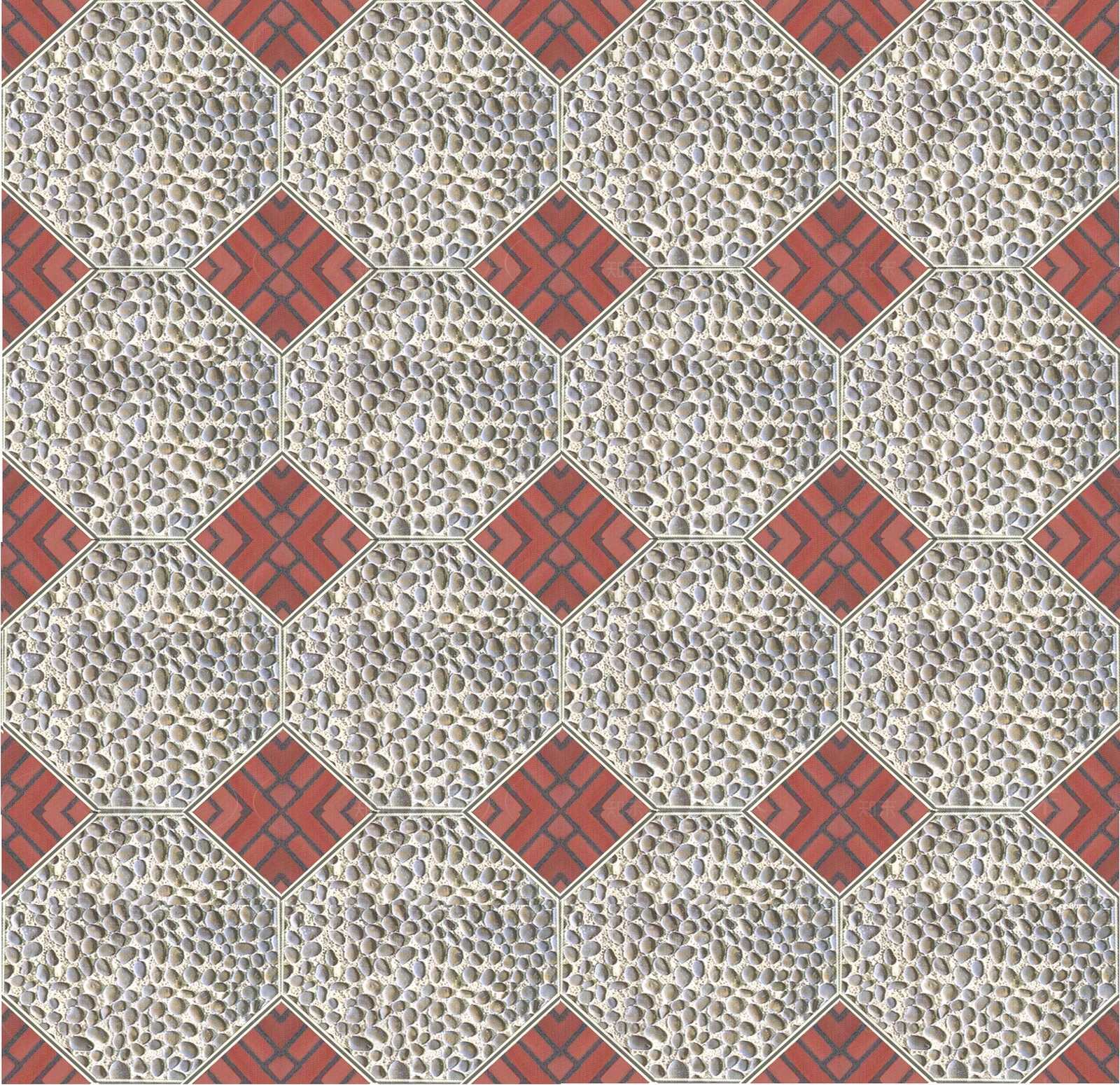 鹅卵石室外铺贴地面贴图下载【ID:1118537784】