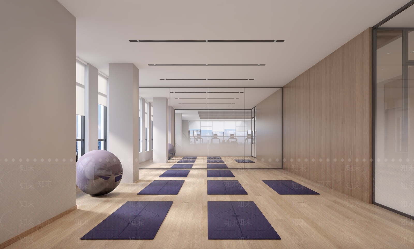 现代健身房3D模型下载【ID:1118612649】