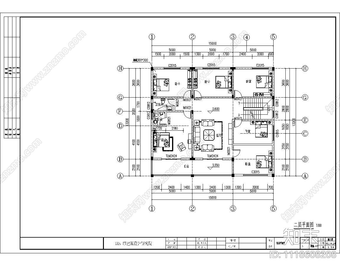 农村别墅自建房案例设计施工图施工图下载【ID:1118608208】