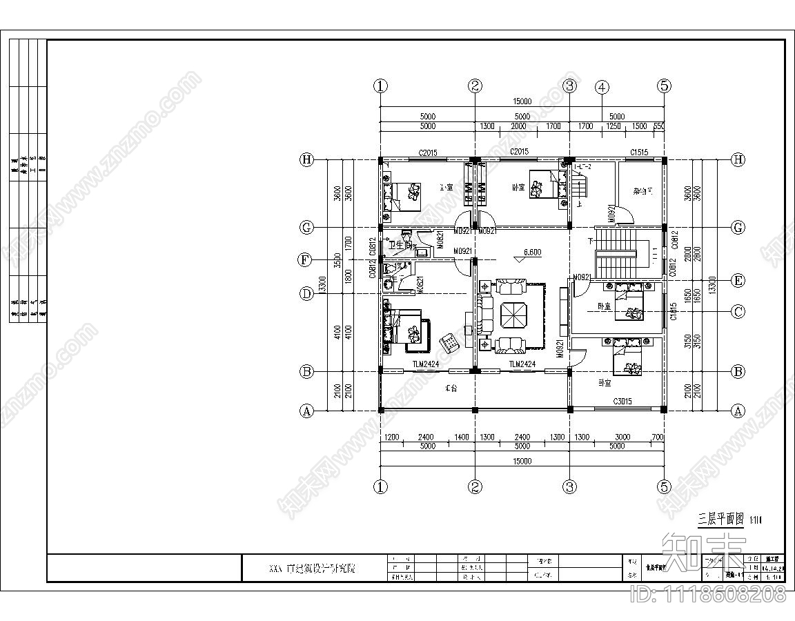 农村别墅自建房案例设计施工图施工图下载【ID:1118608208】