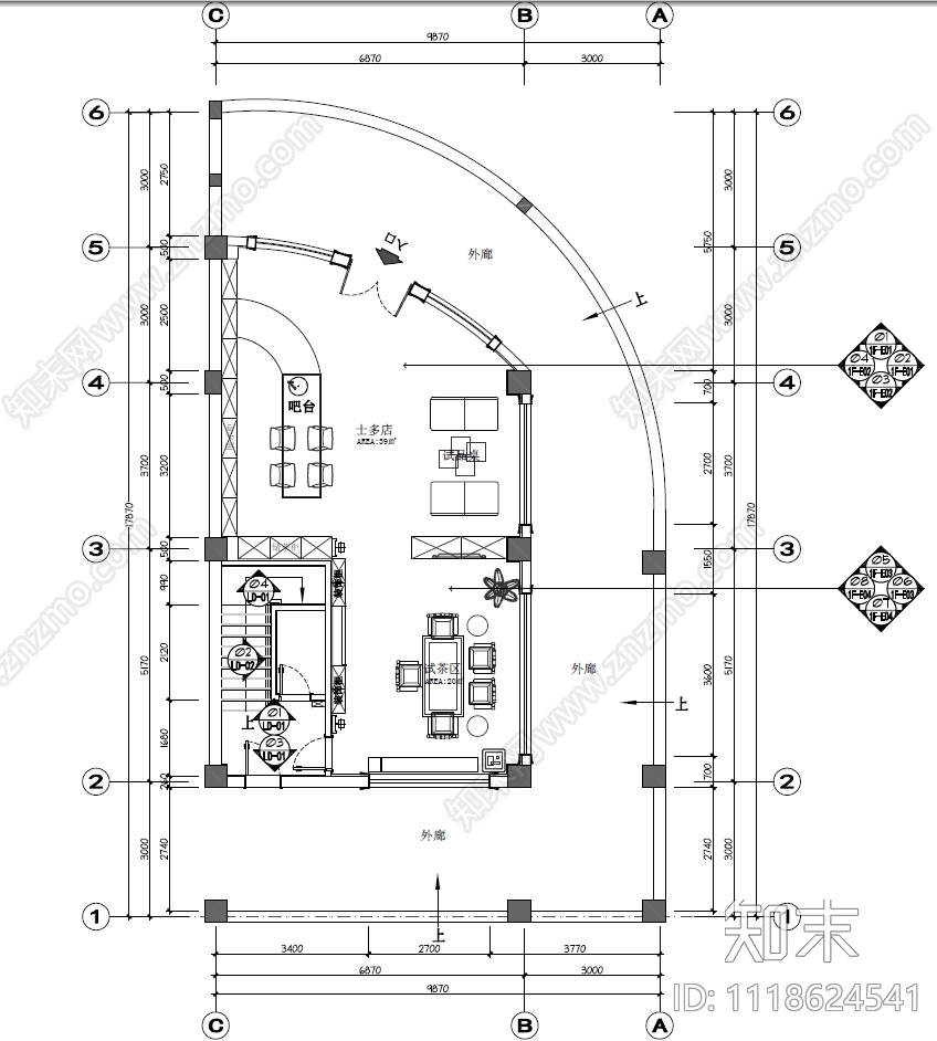 玉林私宅室内家装装修项目含效果图cad施工图下载【ID:1118624541】