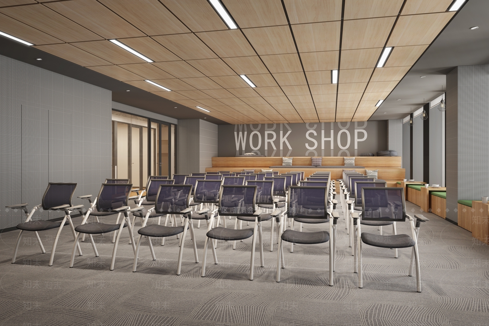 现代健身房3D模型下载【ID:1118624621】