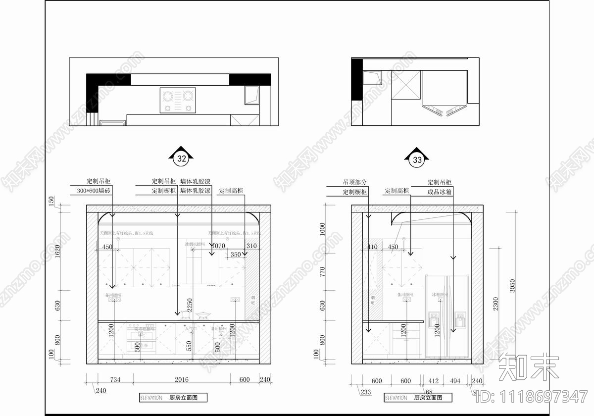 180㎡大平层私宅CAD施工图cad施工图下载【ID:1118697347】