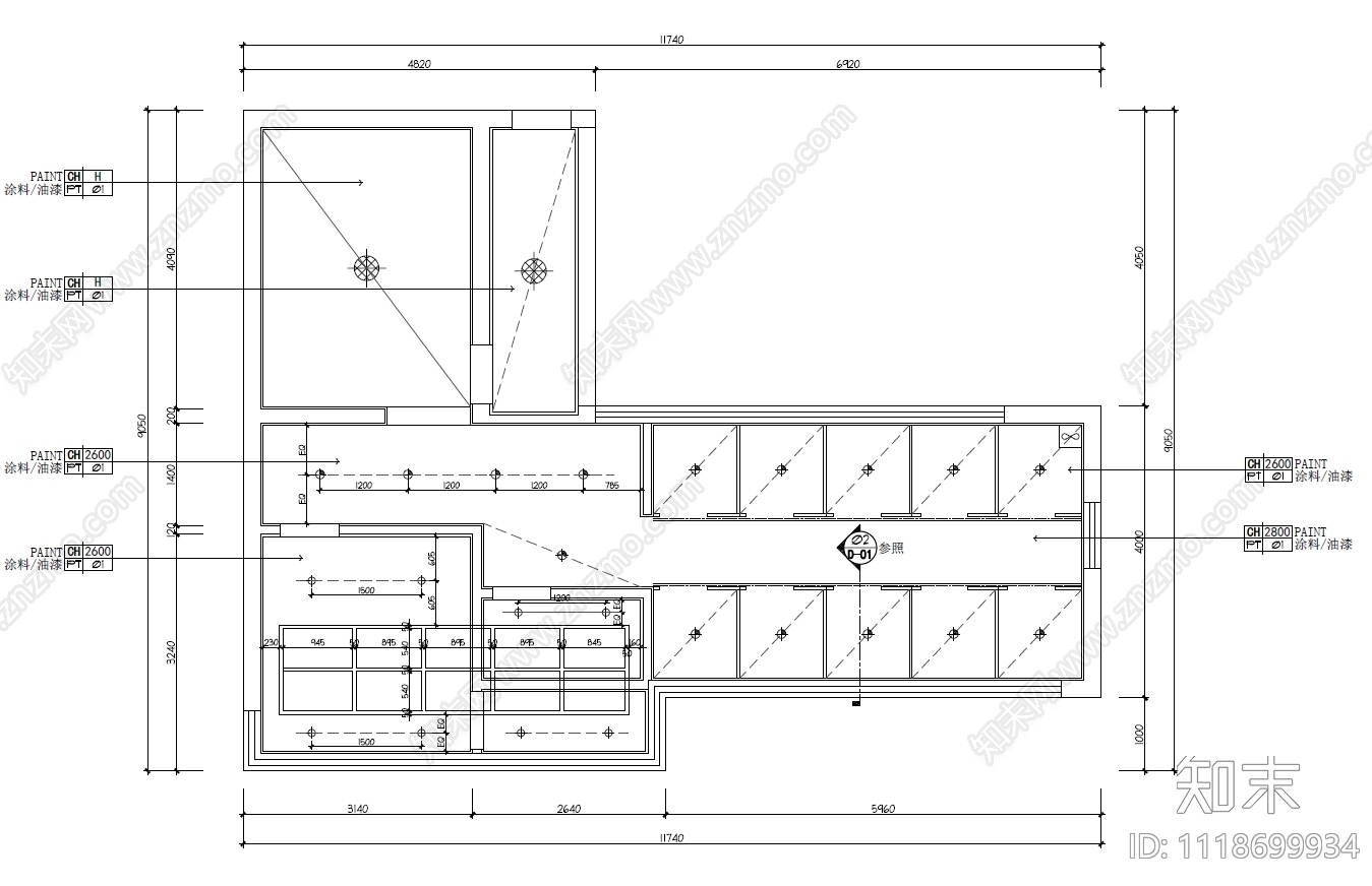 坑口路公厕建筑设计施工图施工图下载【ID:1118699934】