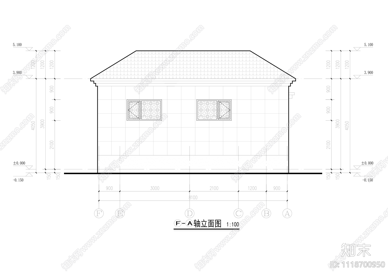 公共卫生间73m²施工图效果图cad施工图下载【ID:1118700950】