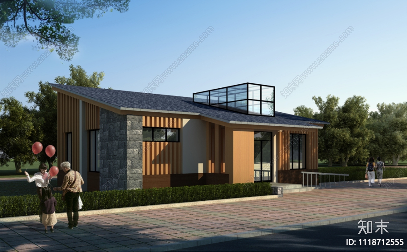 公共卫生间117m²平面布置图施工图效果图施工图下载【ID:1118712555】