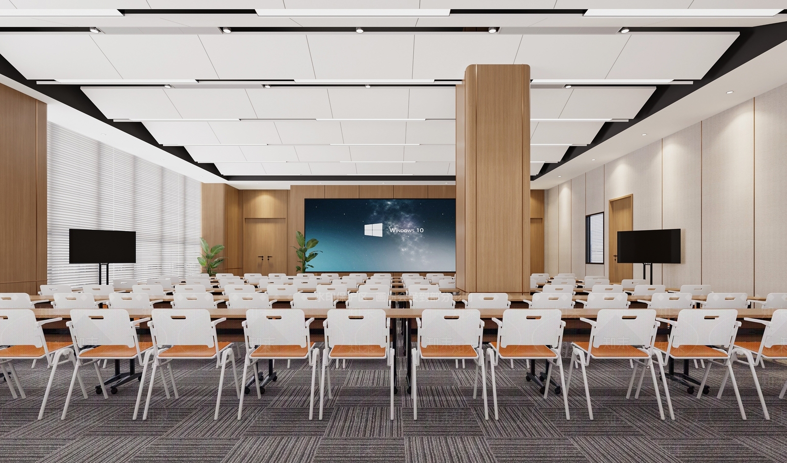 现代报告厅3D模型下载【ID:1118724806】