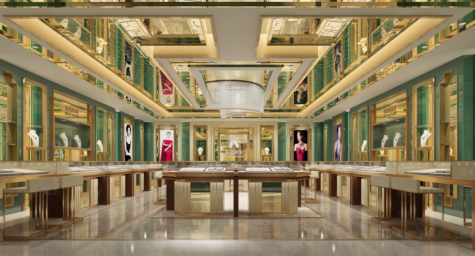 现代首饰店3D模型下载【ID:1118743493】