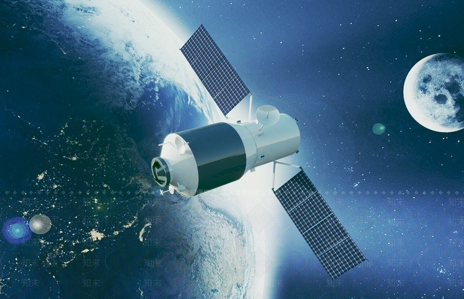 现代宇宙飞船3D模型下载【ID:1118744684】