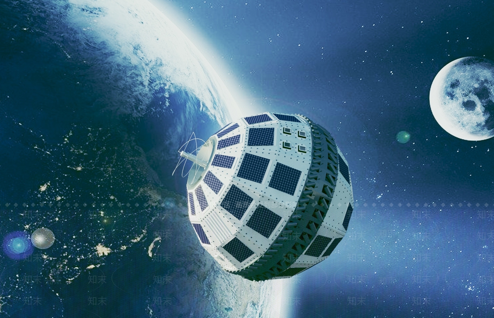 现代宇宙飞船3D模型下载【ID:1118744856】