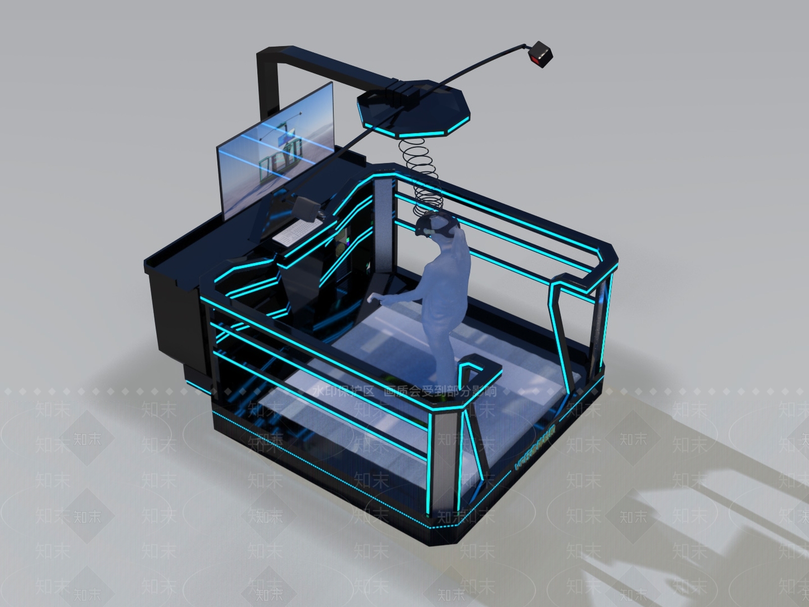 vr设备3D模型下载【ID:1118756663】