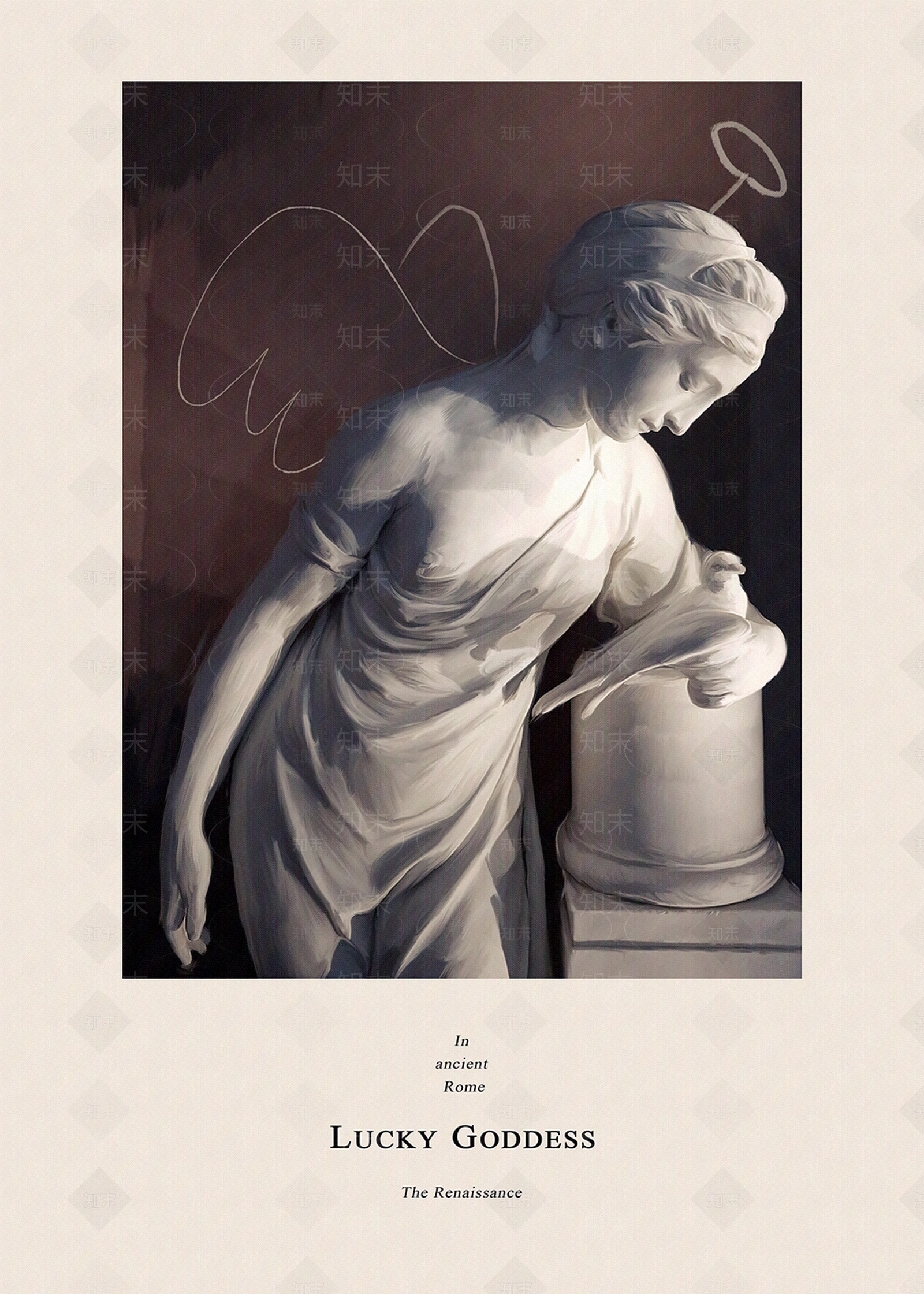 欧式油画人物装饰画贴图贴图下载【ID:1118783642】