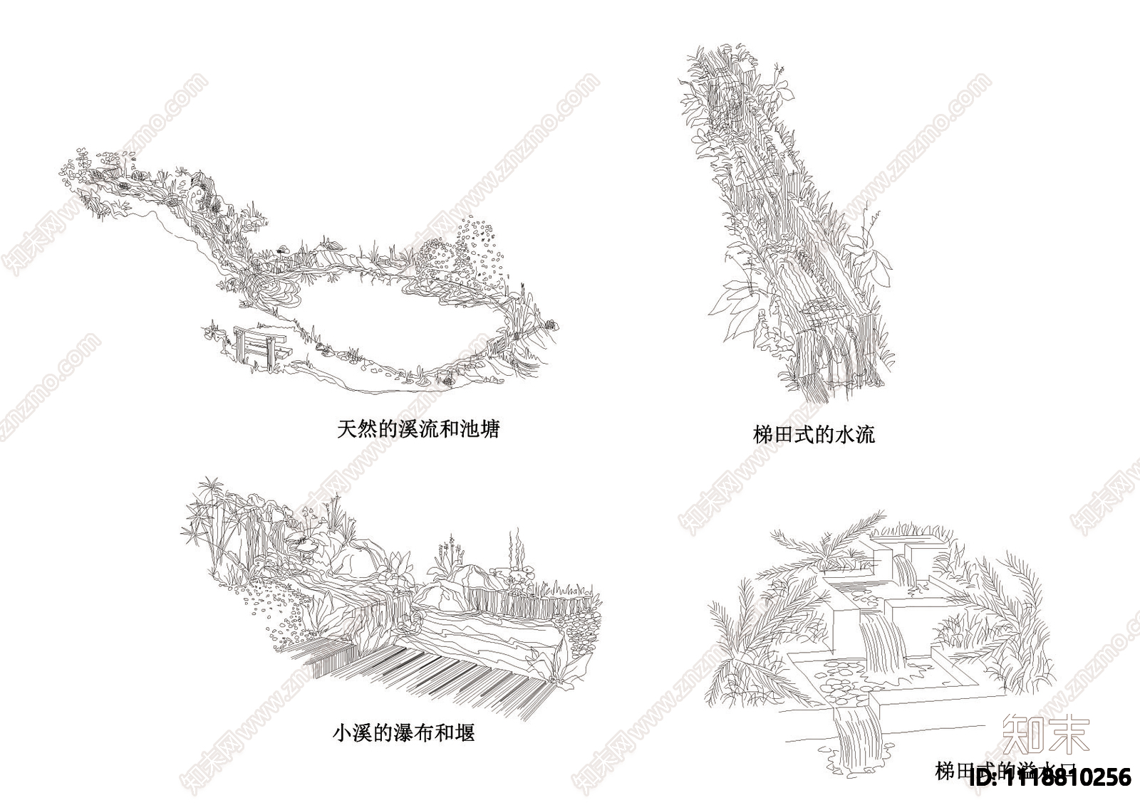 水景水池形式图施工图概念方案施工图下载【ID:1118810256】
