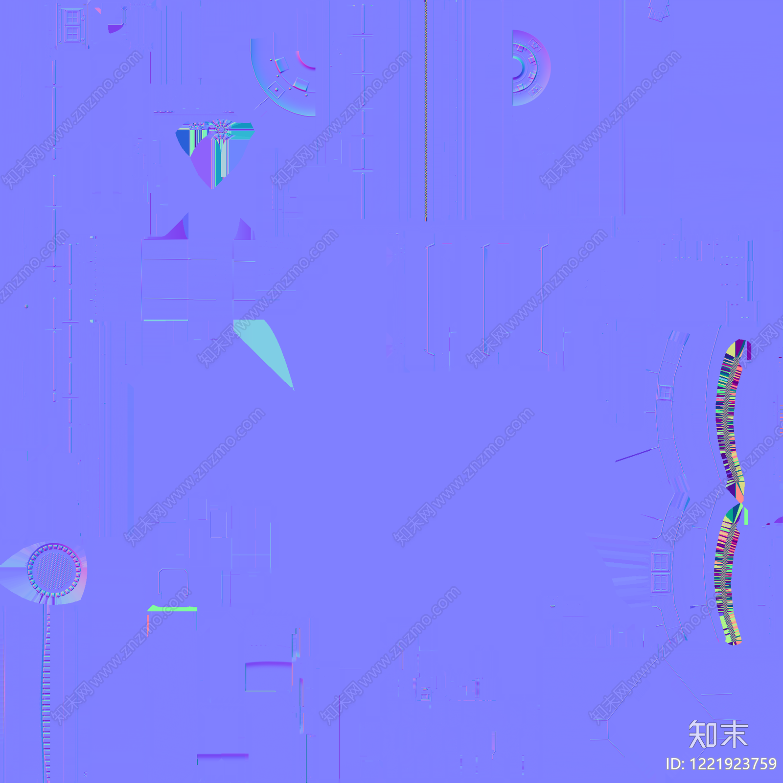 法线高清贴图材质