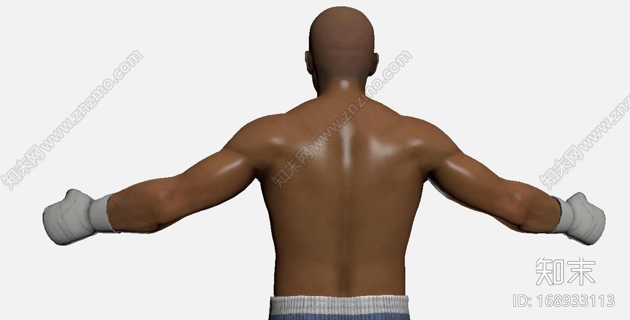拳击手CG模型下载【ID:168933113】