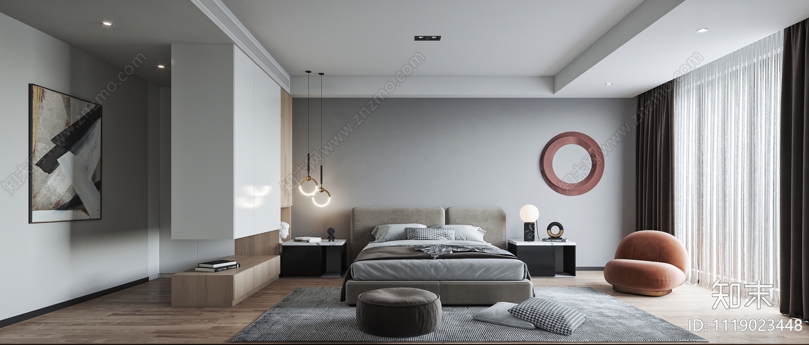 紫晶首府家装设计施工图效果图施工图下载【ID:1119023448】