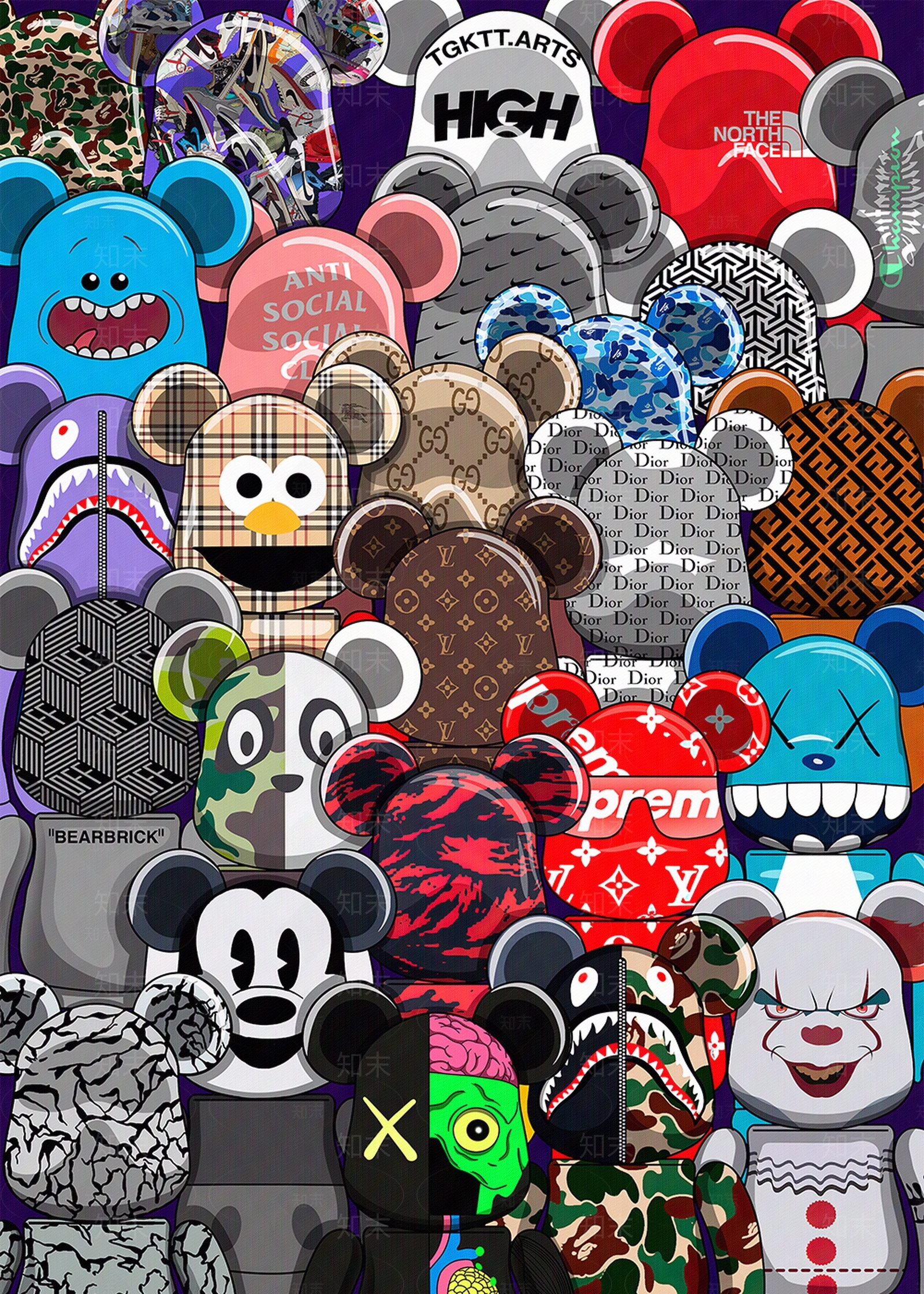 儿童房装饰画贴图贴图下载【ID:1118907468】