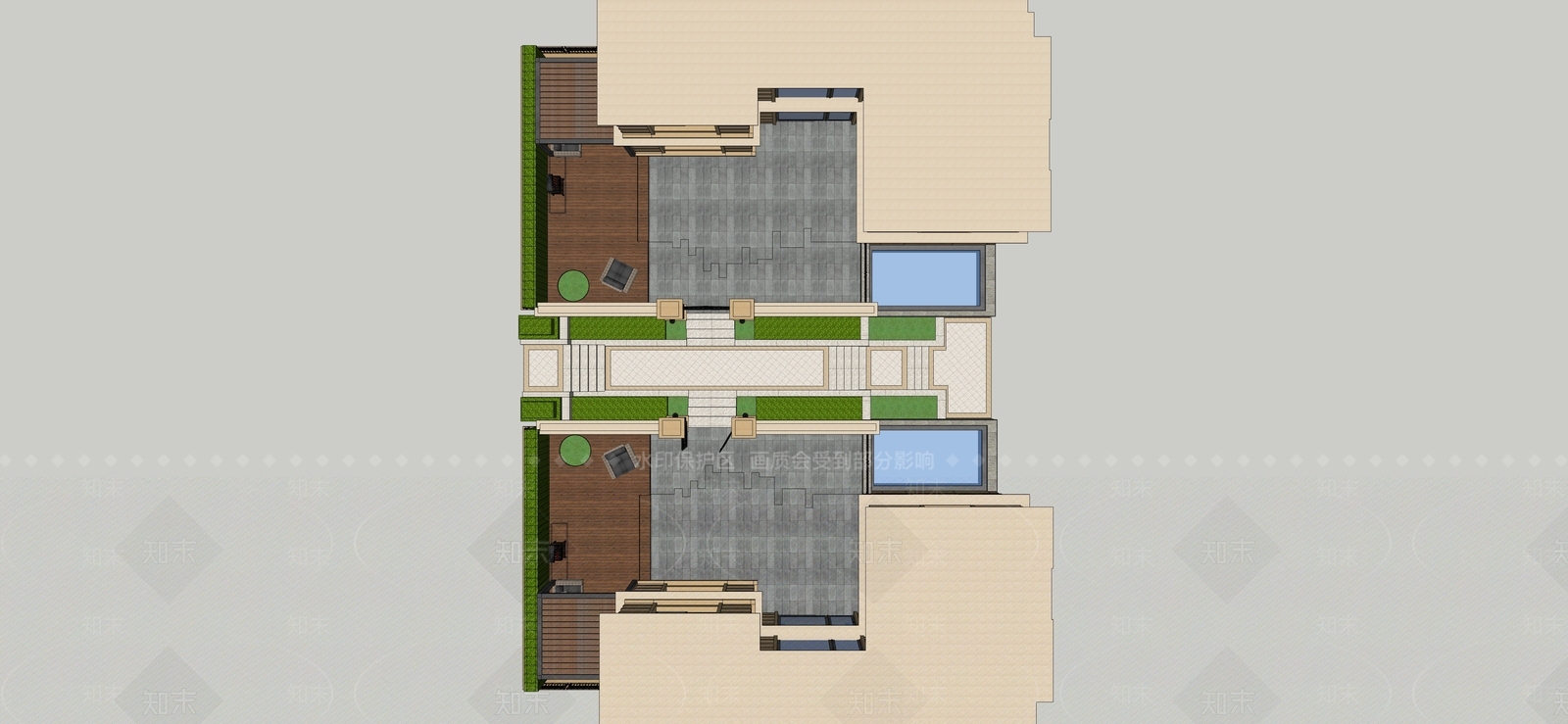 欧式庭院门SU模型下载【ID:1119530019】