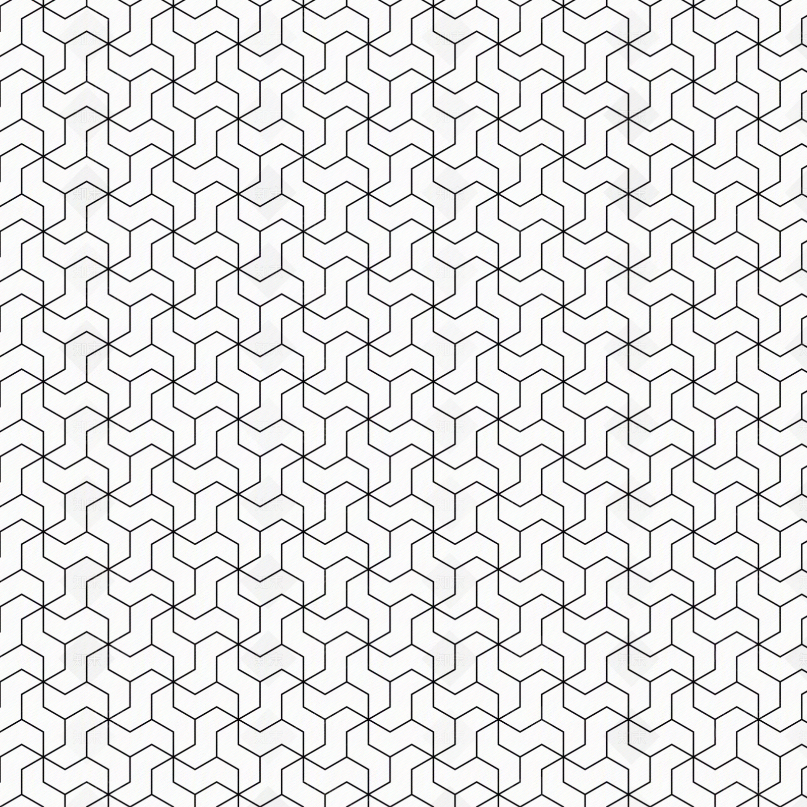 现代黑白几何纹理壁纸图案贴图下载【ID:1118956115】