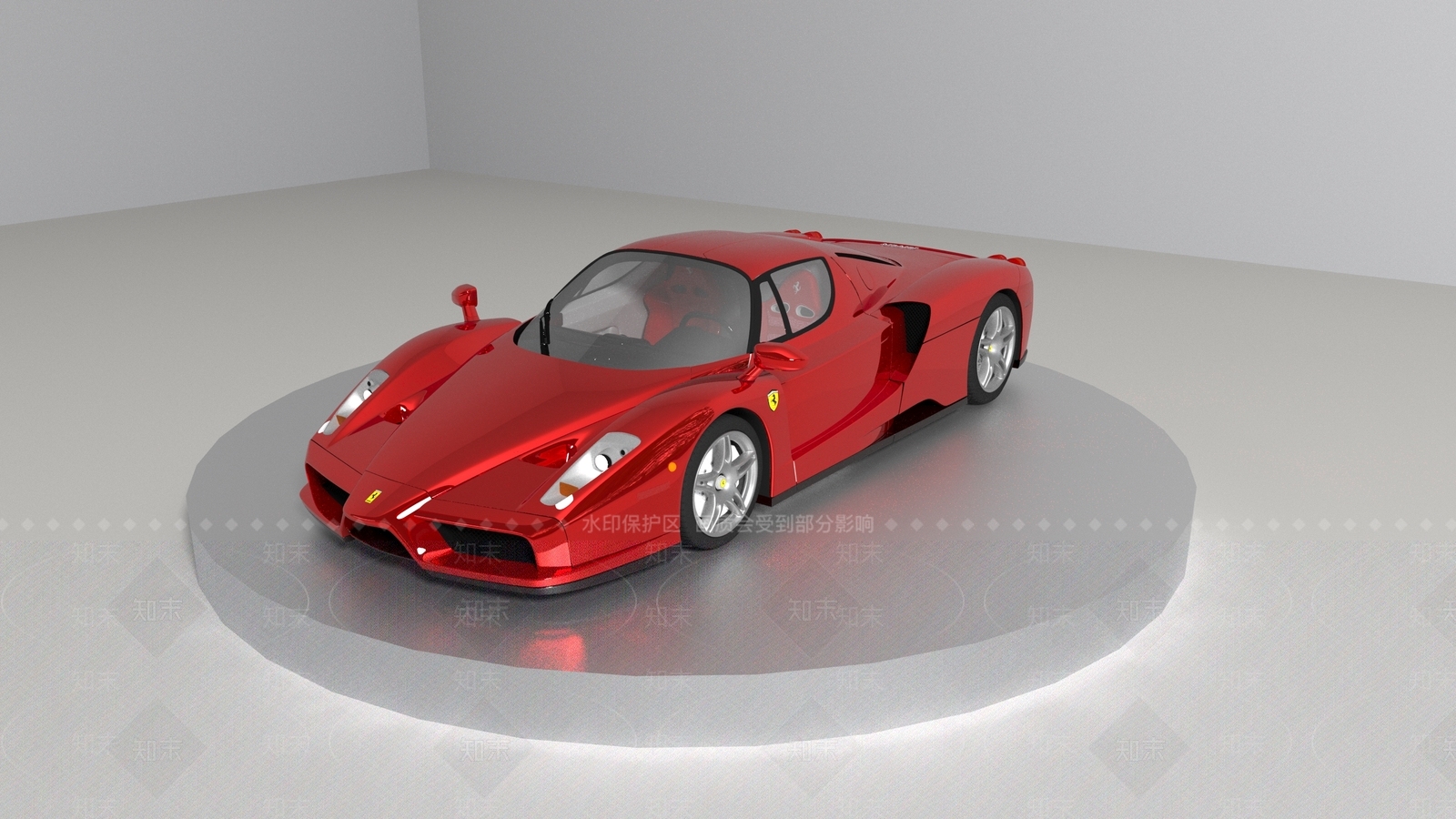 法拉利汽车3D模型下载【ID:1118962618】