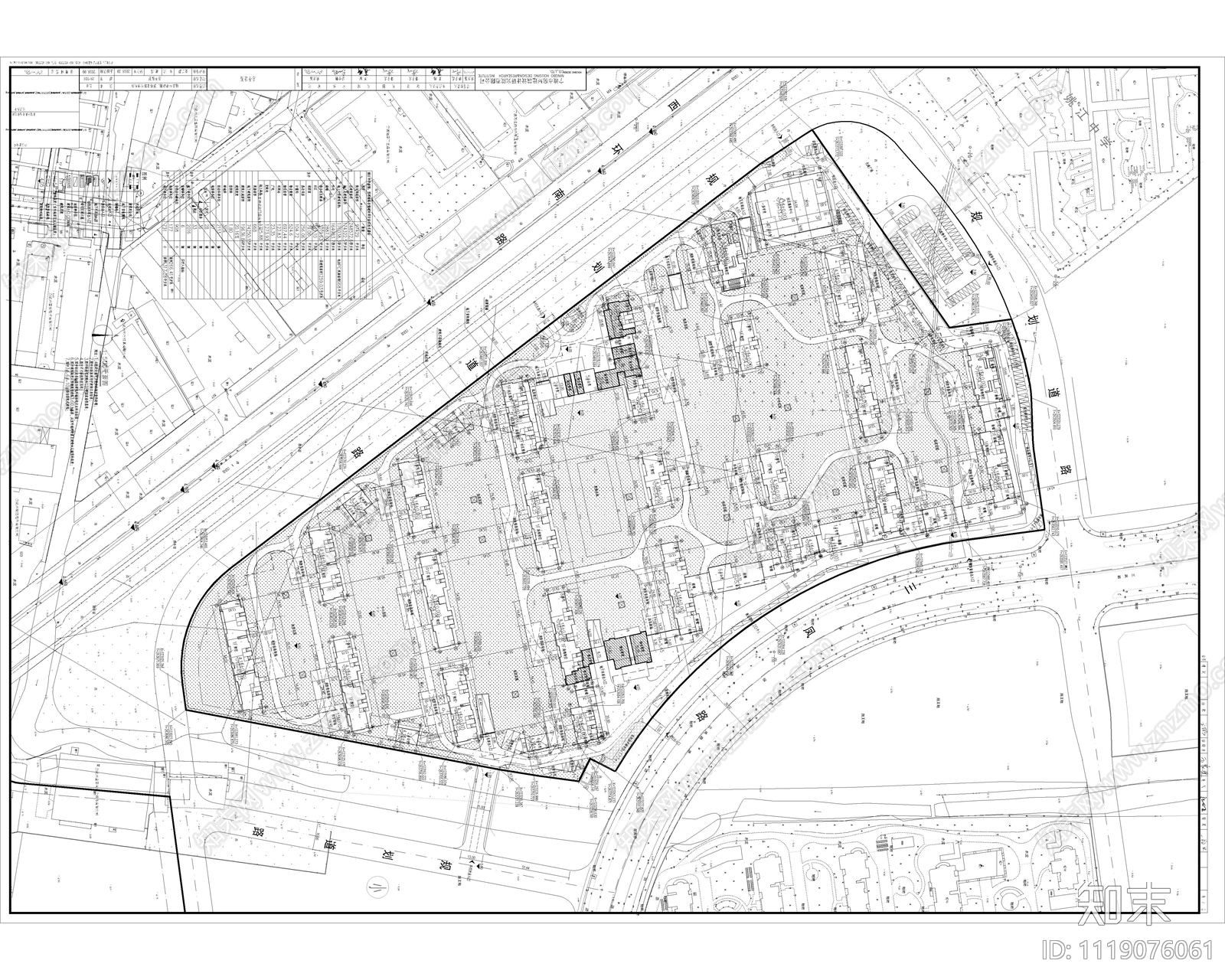 绿城桂语余姚三凤桥项目住宅区建筑设计施工图施工图下载【ID:1119076061】