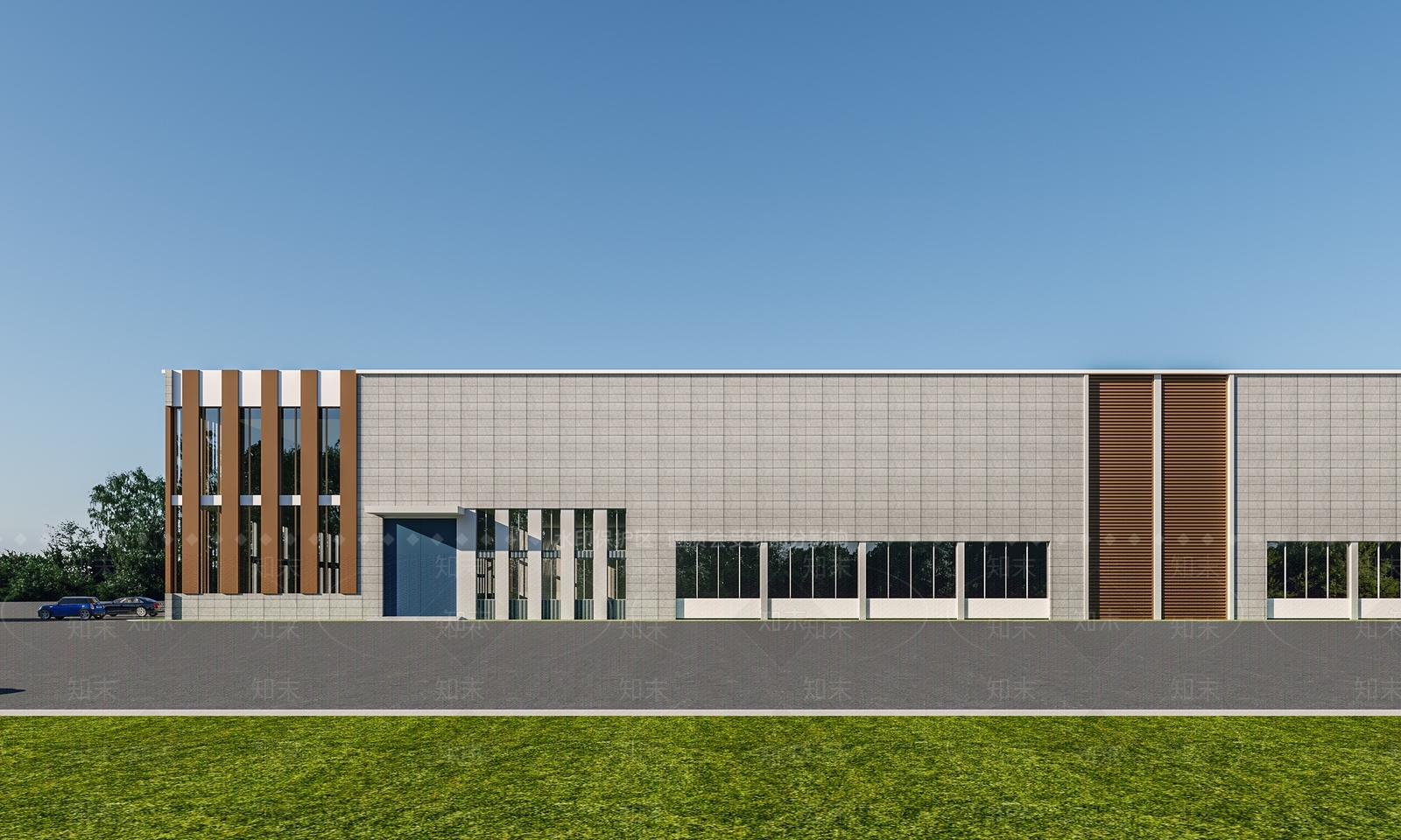 现代工业厂房3D模型下载【ID:1119044797】