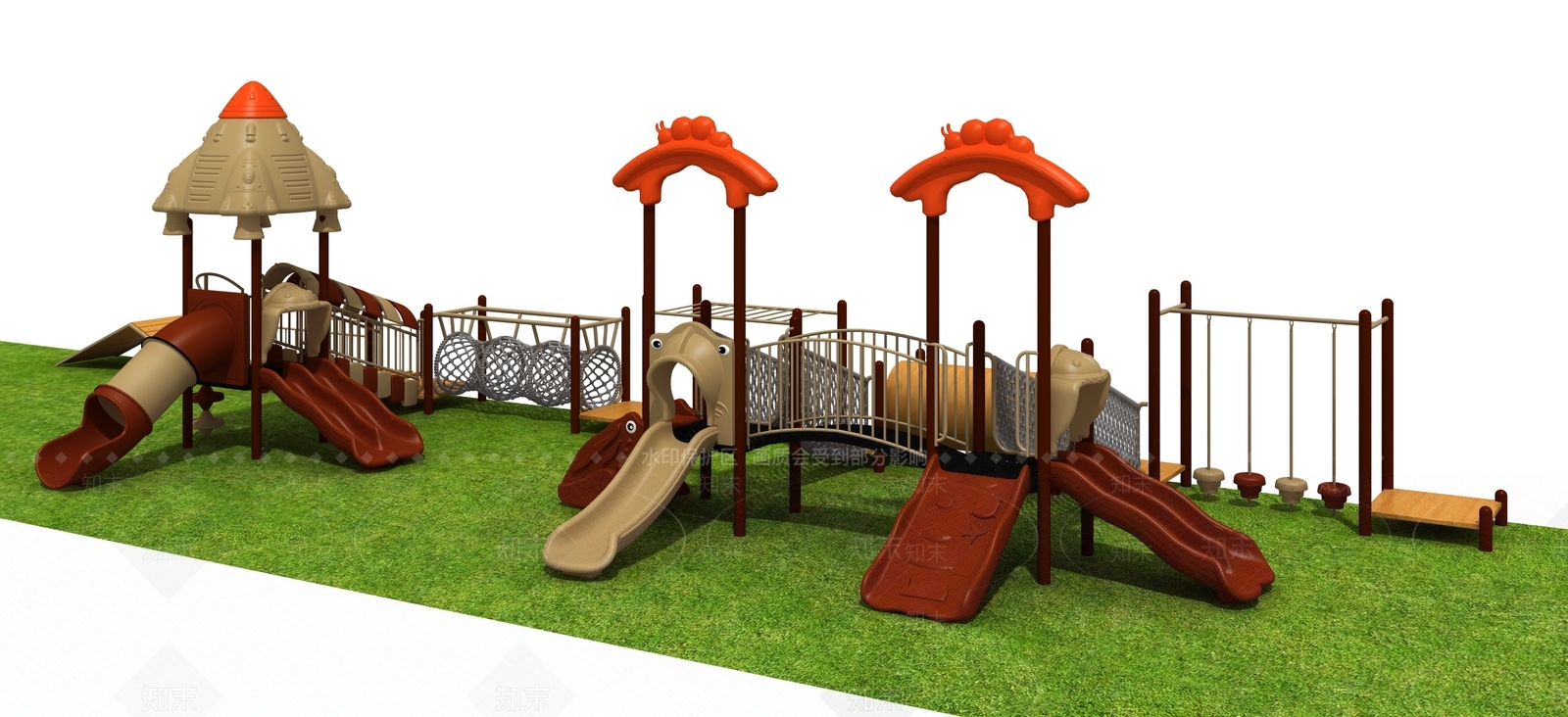 儿童木质拓展玩具3D模型下载【ID:1119052497】