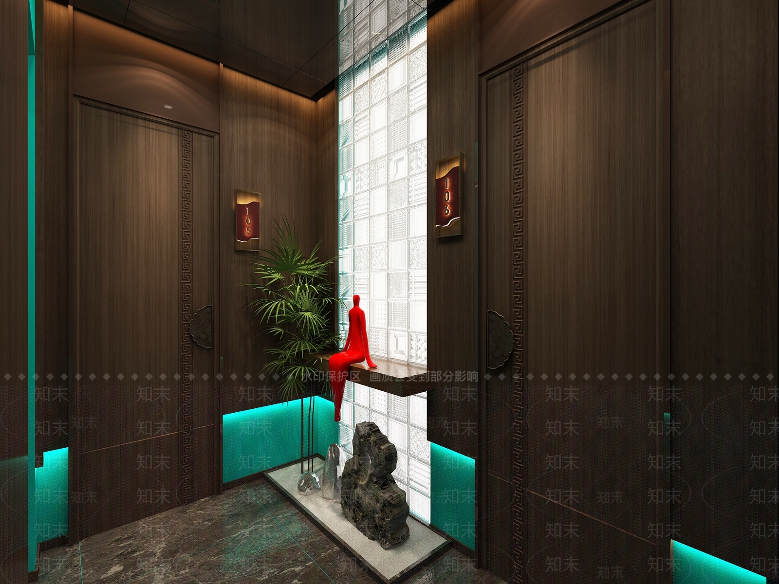 新中式茶餐厅3D模型下载【ID:1119093712】
