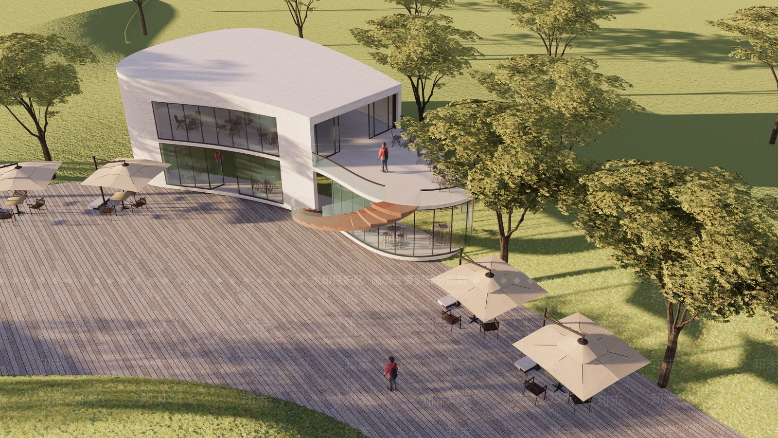 餐饮建筑SU模型精品下载_SketchUp模型_知末网